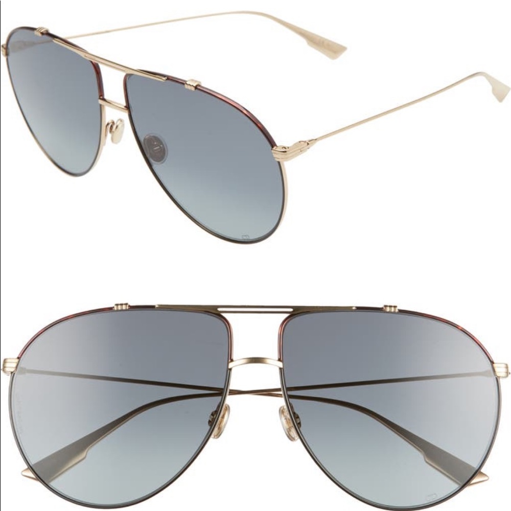 Dior oversized aviator sunglasses